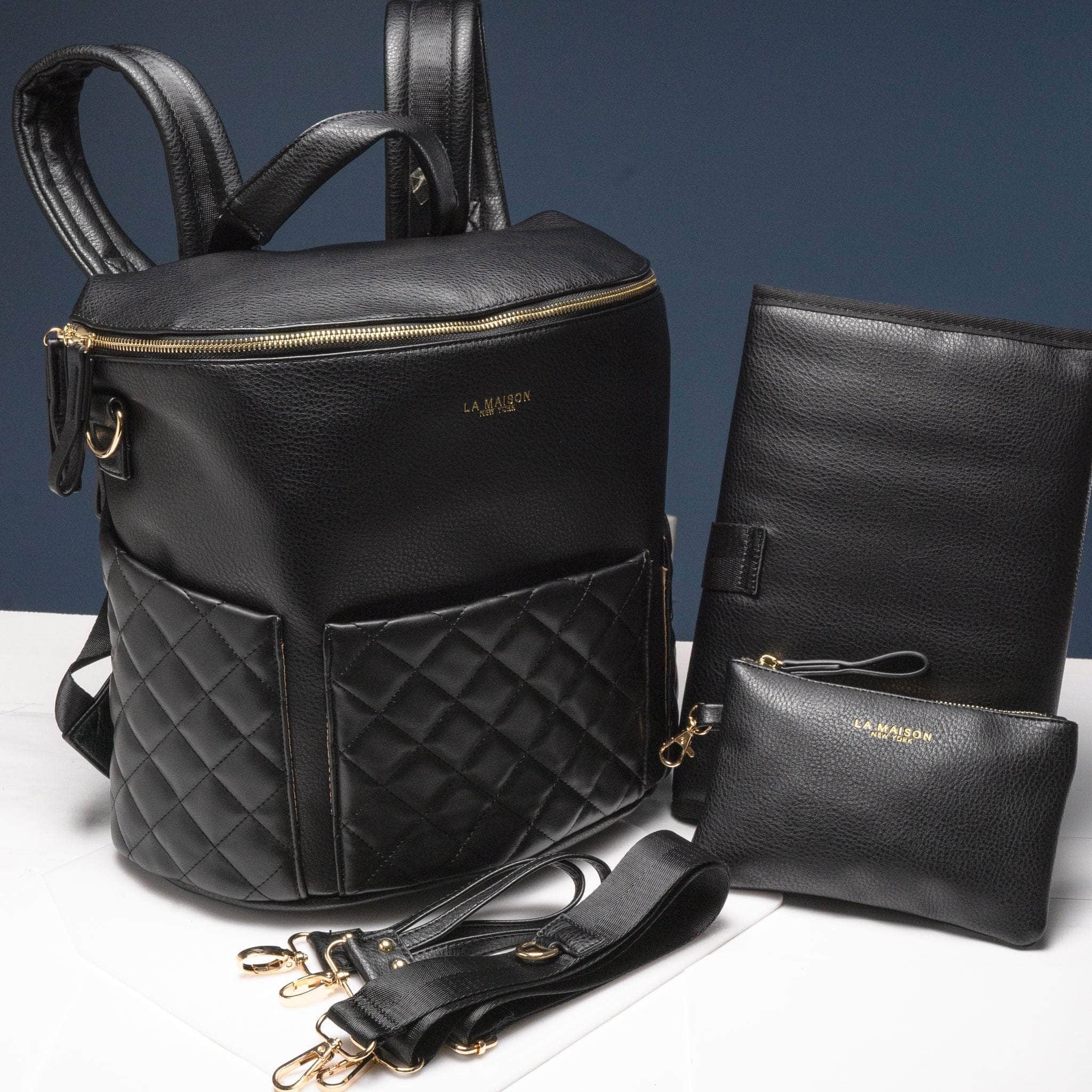 Leather Pouch - Clip-on Pouch Small(Black ) - Image 3