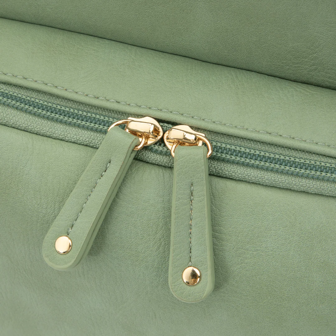 Diaper Bag Backpack - La Madison™ Large - New Parent Diaper Backpack (Green) - Image 3