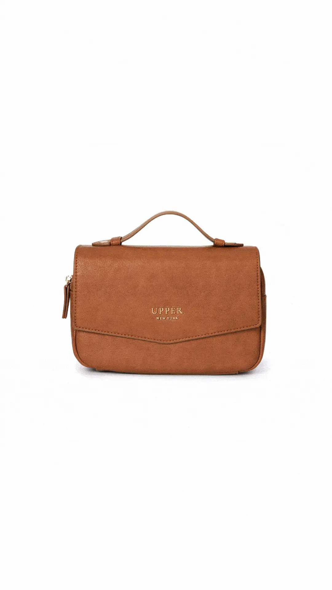 Leather Fanny Bag Travel Bag - On-the-Go Travel Pack (Beige) - Image 3