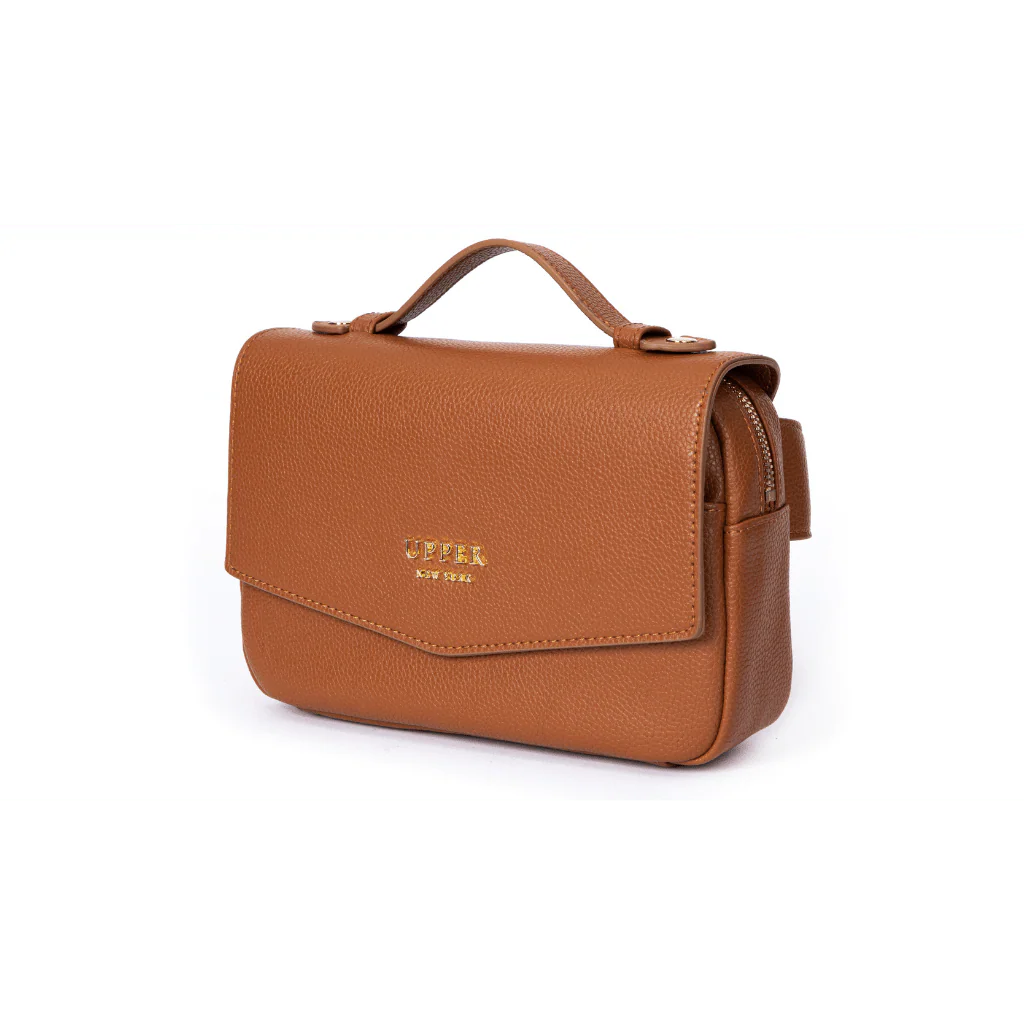 Leather Fanny Bag Travel Bag - On-the-Go Travel Pack (Beige) - Image 7