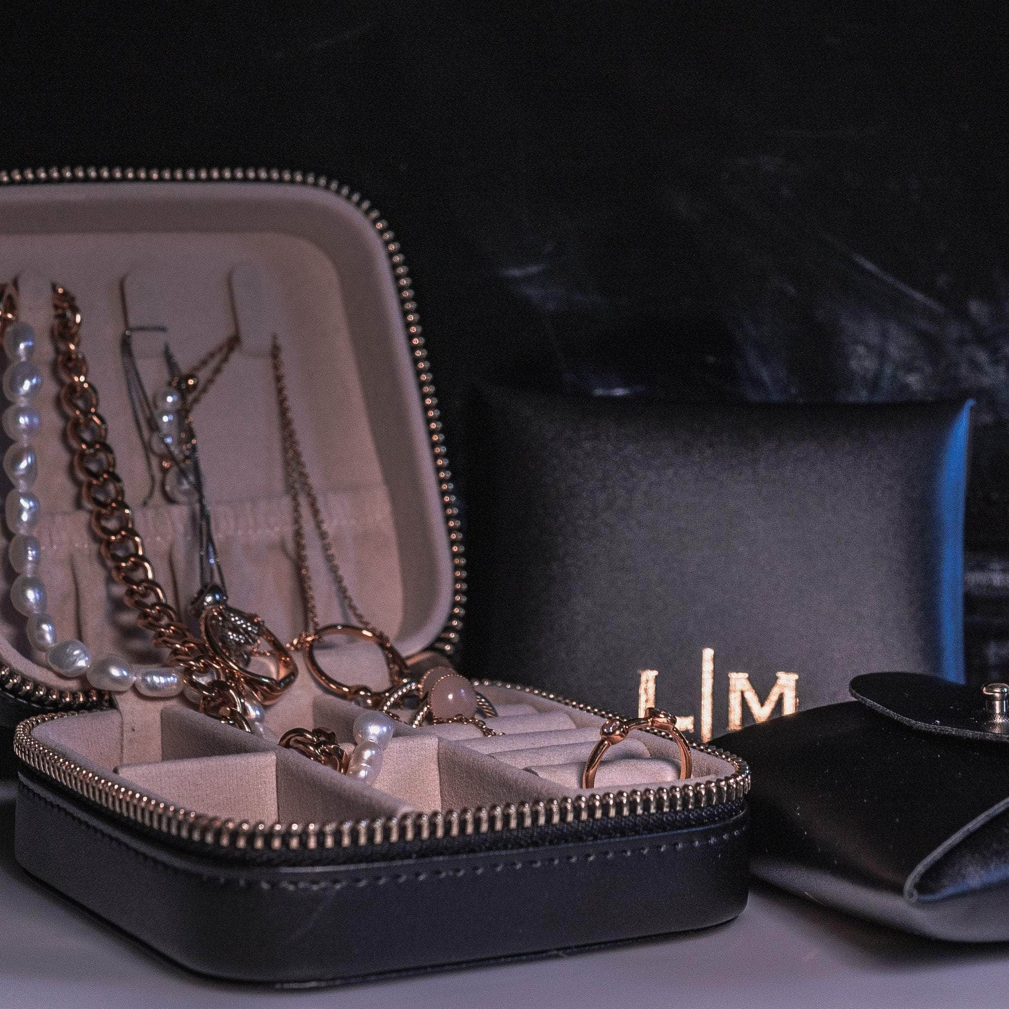 Leather Jewelry Box - La Madison Jewelry Box - Image 12