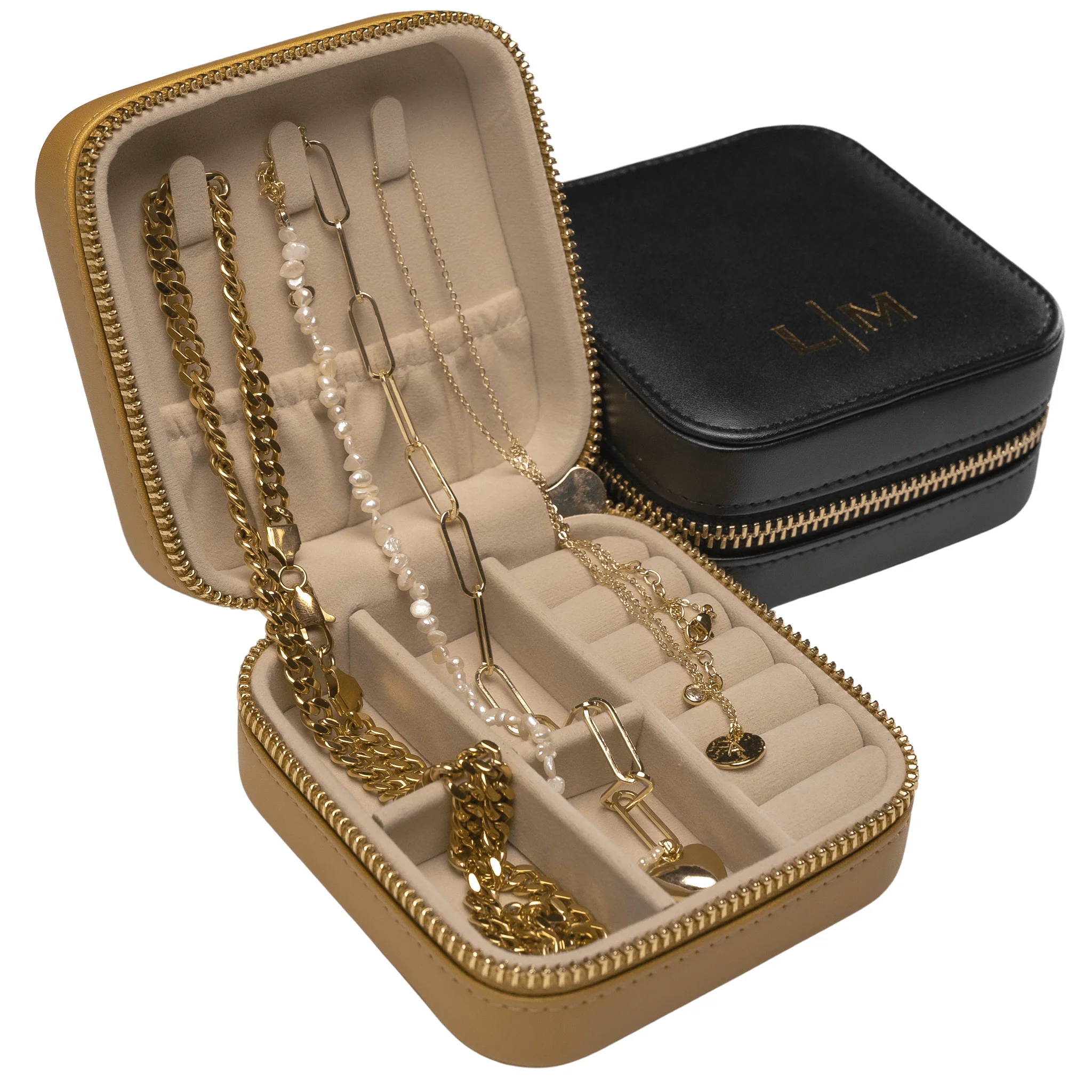 Leather Jewelry Box - La Madison Jewelry Box - Image 18
