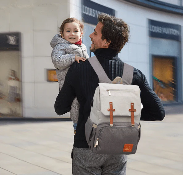 Milan - Light Comfort Everyday Travel Backpack (USB Charging + Bottle Warmer) - Image 8